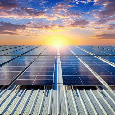 Solar panels on the roof. (Solar cell) Solar panels on the roof. (Solar cell)